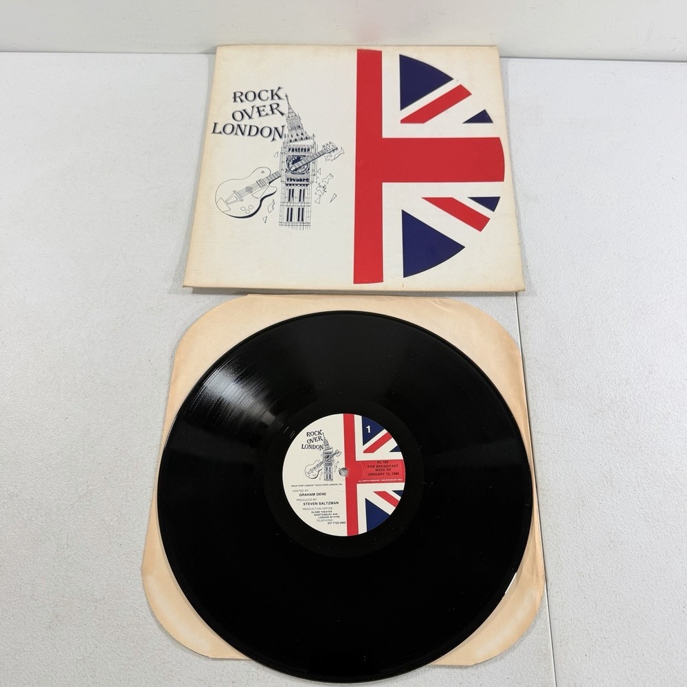 Rock over London #155 Jan 13, 1985 Vinyl Record LP Radio Show NO CUE SHEET